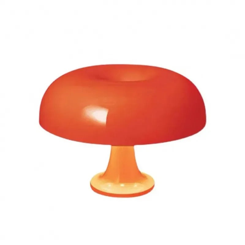 lampe champignon orange