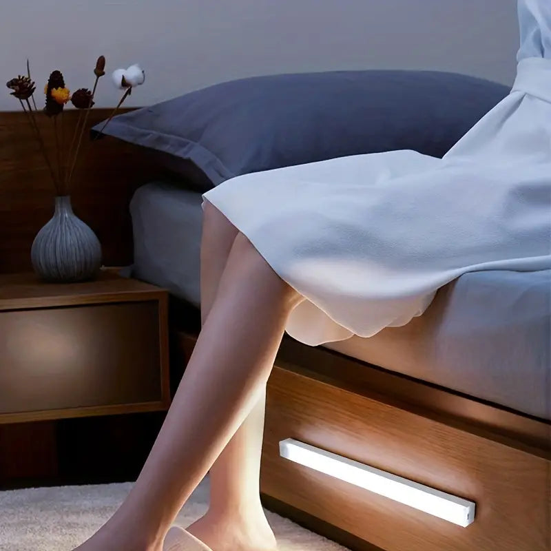 Veilleuse Lampe LED Sans Fil avec Détecteur de Mouvement pour Escaliers