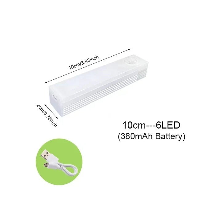 Veilleuse Lampe LED Sans Fil avec Détecteur de Mouvement pour Escaliers