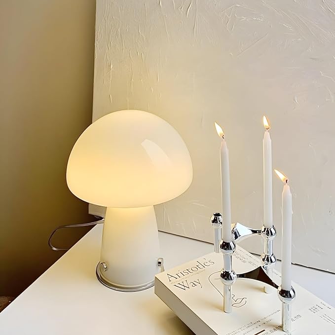 Lampe Champignon - Milky