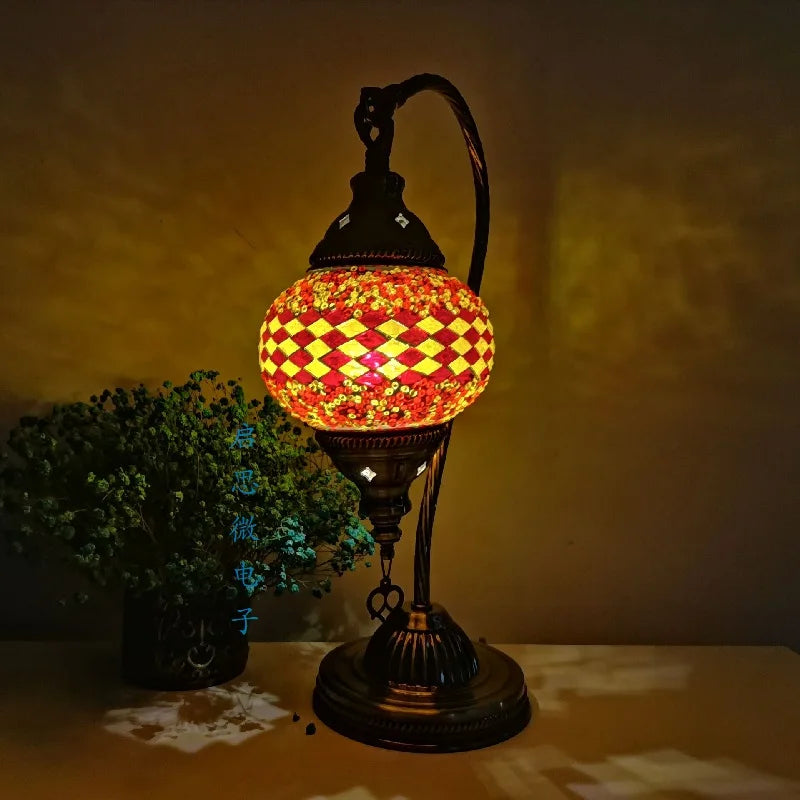 Lampe De Chevet - Dreamy Turkish Twilight Escape