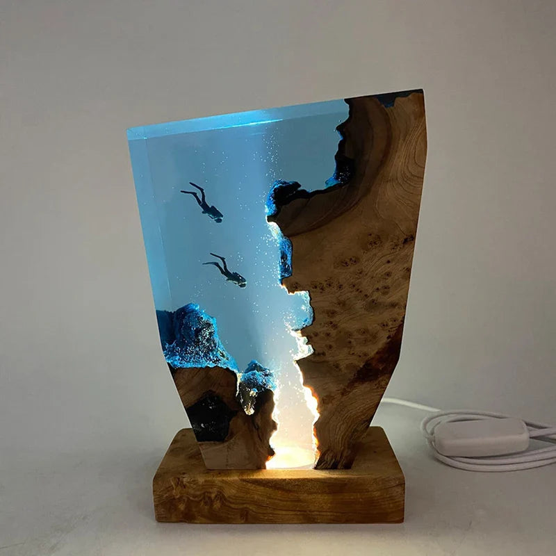 Lampe de Chevet - Exploration de la Caverne Sous-Marine