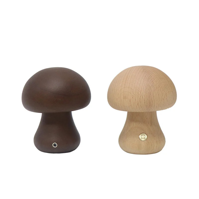 Lampe Champignon - Walnut Short