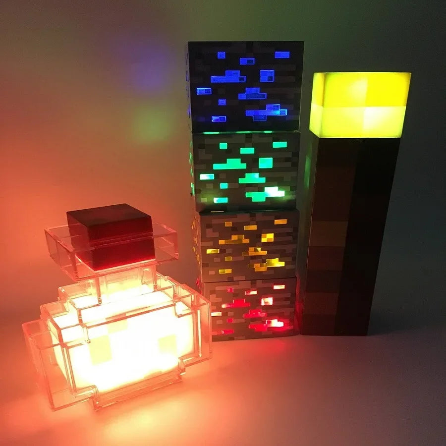 Lampe de Chevet Originale - Pixel Glow