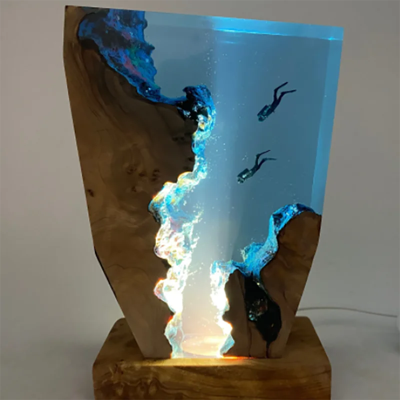 Lampe de Chevet - Exploration de la Caverne Sous-Marine