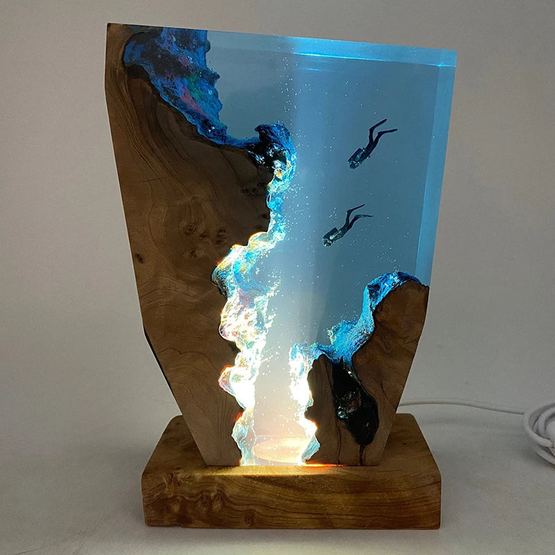 Lampe de Chevet - Exploration de la Caverne Sous-Marine