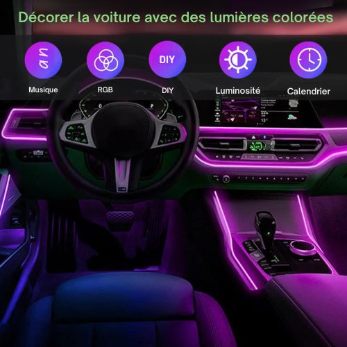 Lampe de Chevet - Illumination d'Ambiance Automobile