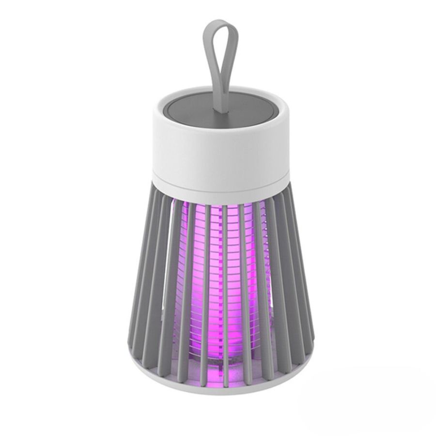 Lampe anti-moustiques à décharge électrique - Gris - Lampe