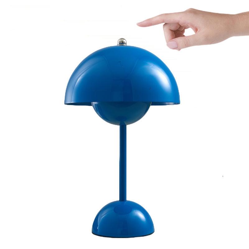 Lampe Champignon - Bleu