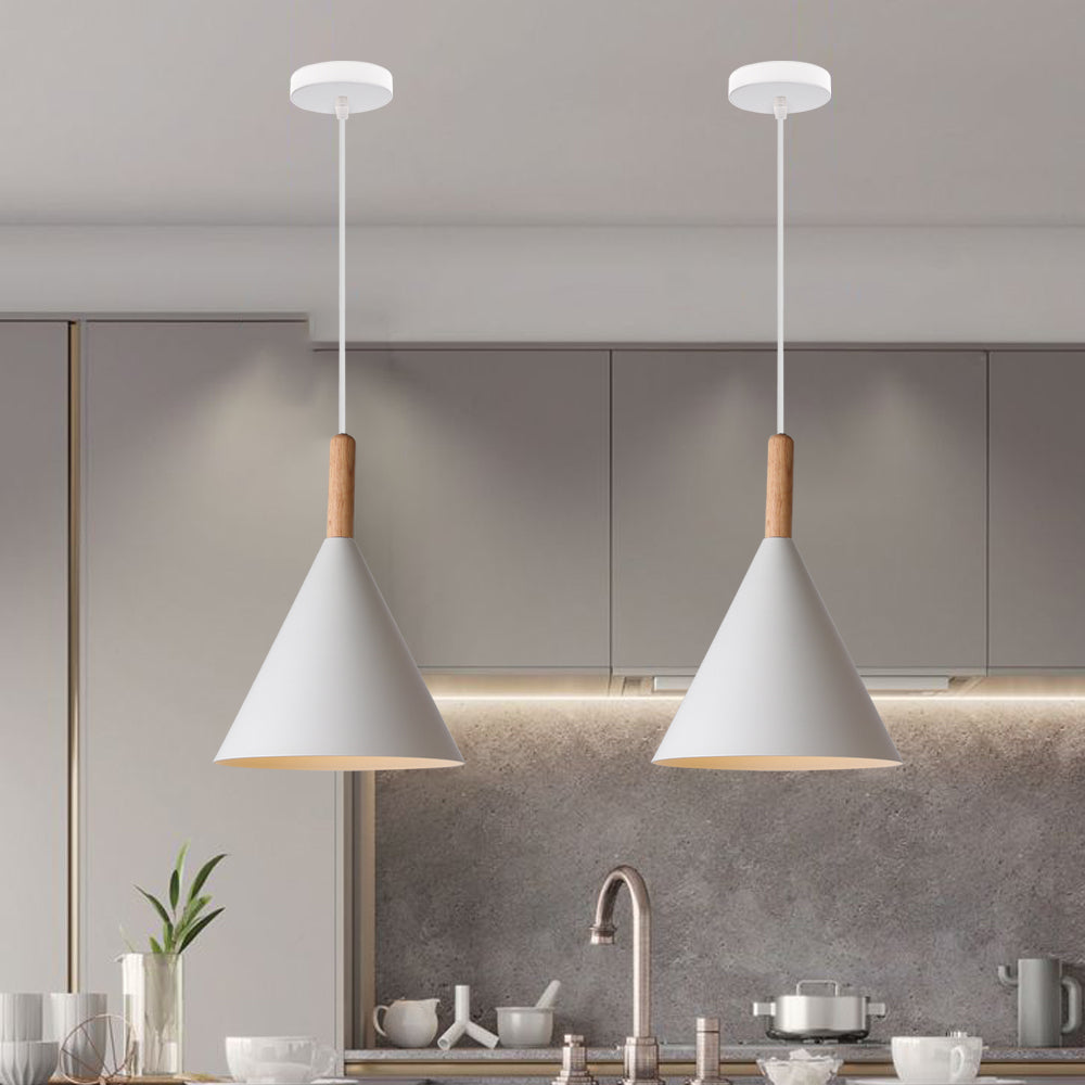 Lampe suspendue industrielle au design nordique pour cuisine