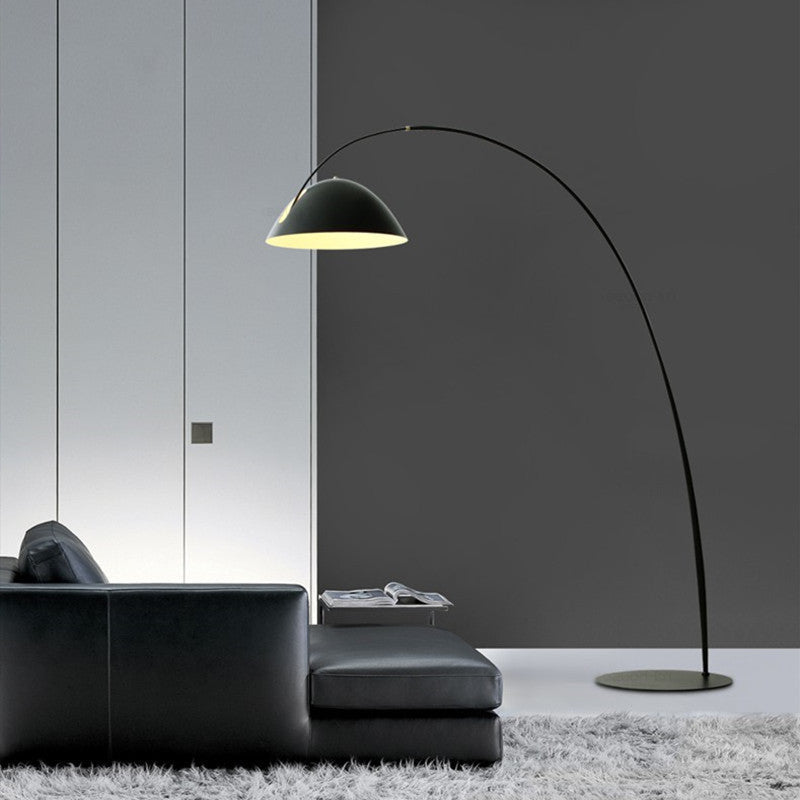 Luminaire sur pied LED minimaliste scandinave noir