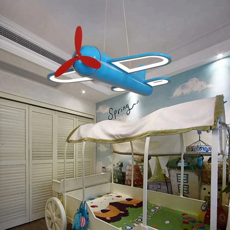 Suspension Luminaire - Airplane - Jaune