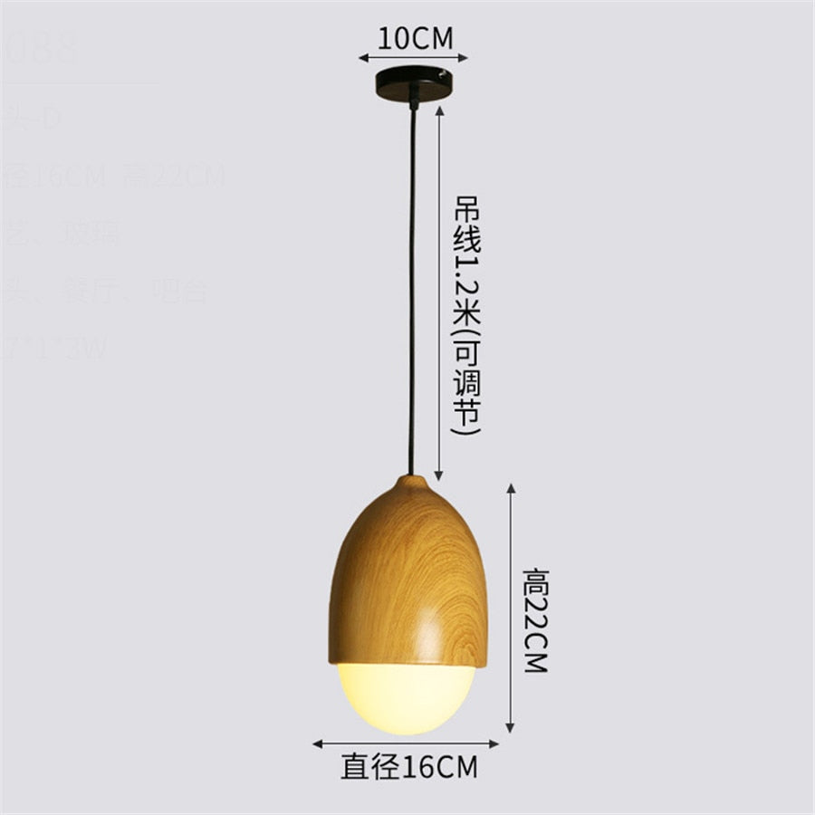 Suspension Luminaire - Eclair Nordique - Type B / Ampoules