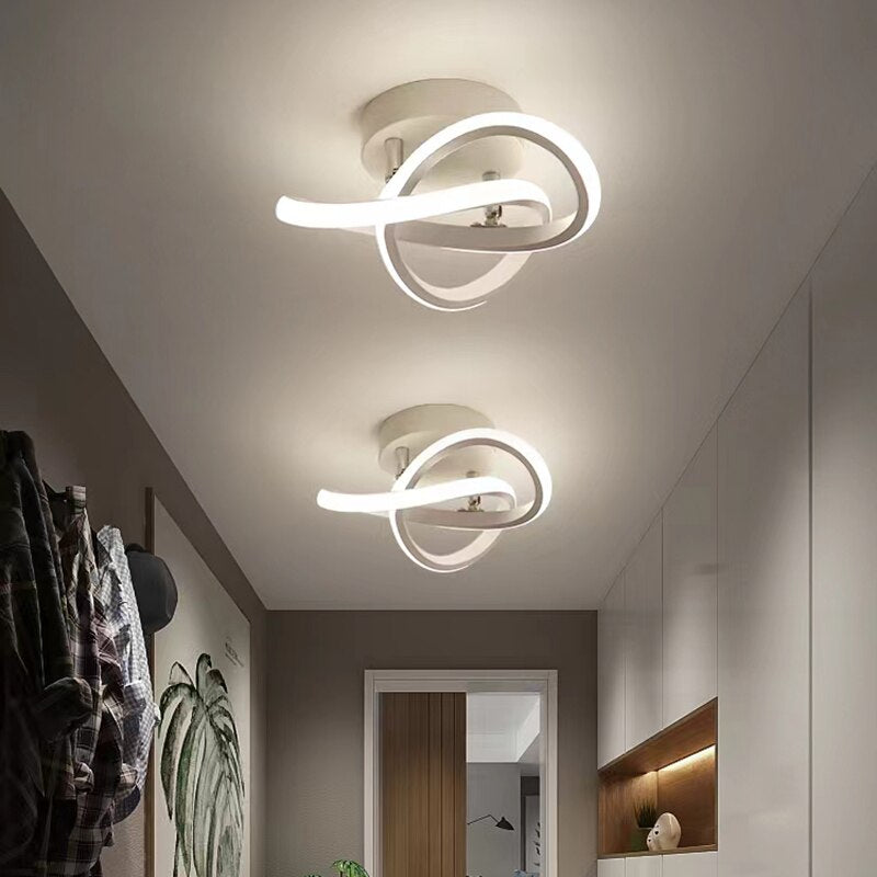 Plafonnier Luminaire LED moderne 3 niveaux de lumière