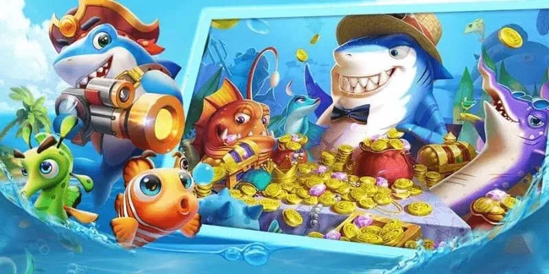 Giao diện của sảnh game thu hút và ấn tượng